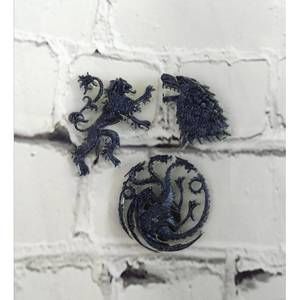 Black Game Of Thrones Magnets